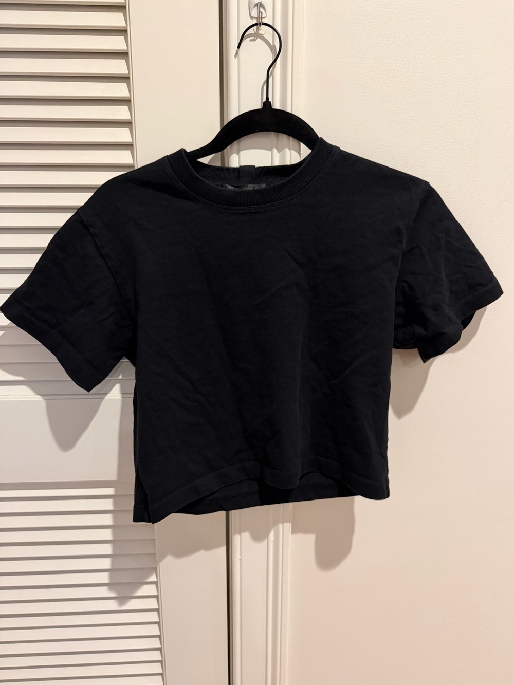Helmut Lang Cropped Tee